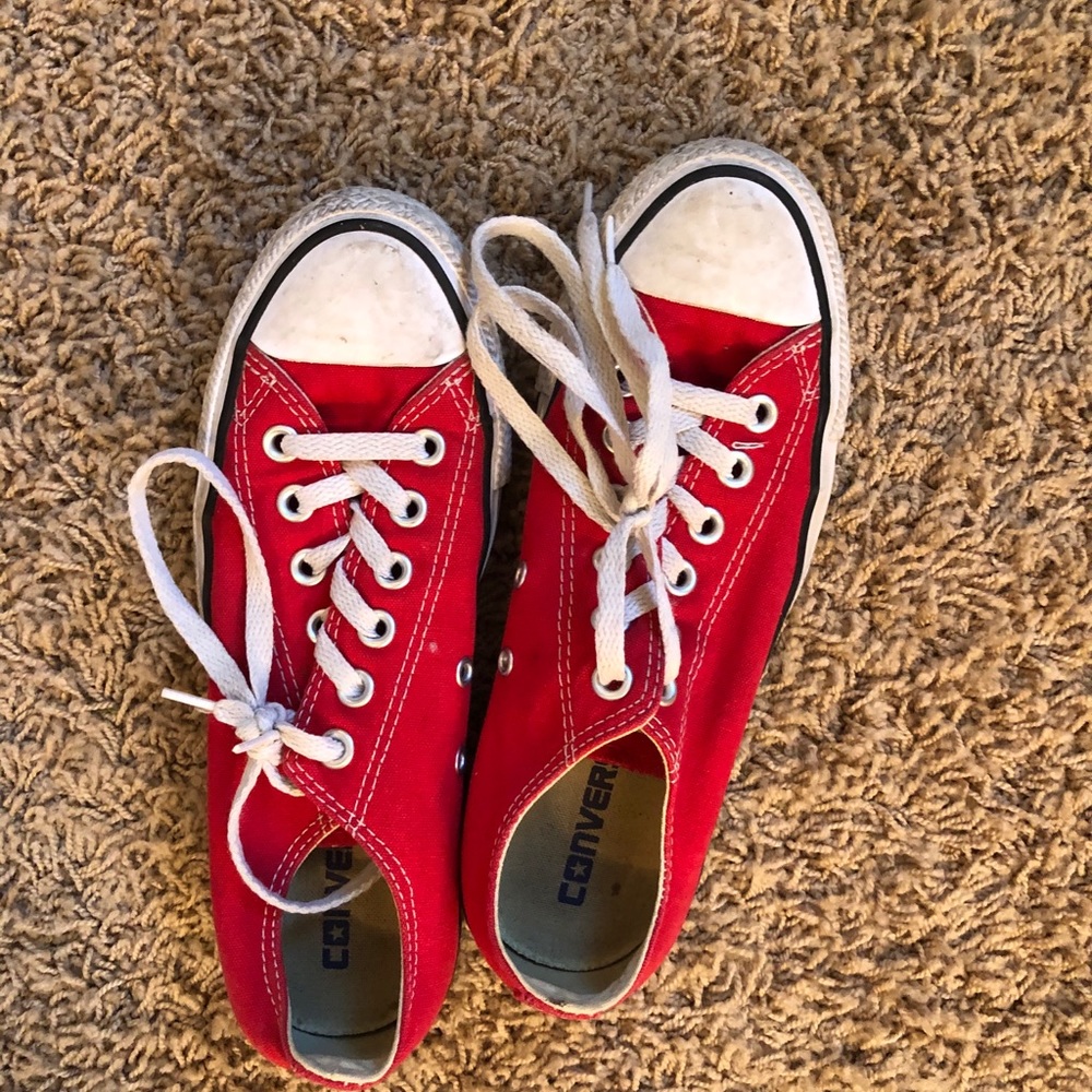 Red converse